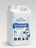 Bidon blanc d’adoucissant concentré Pro Pure Air de Montagne 5 L
